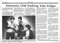 EMU Astronomy Club Members  - your teacher 40 years ago